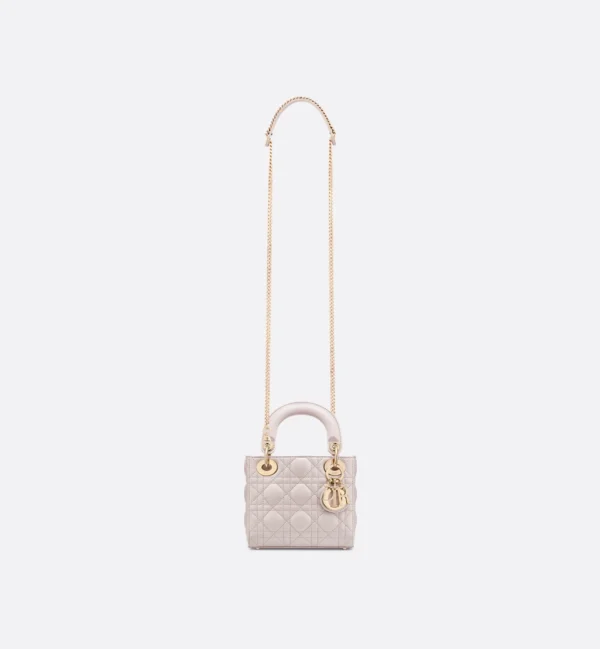 Mini Lady Dior - Beige - Imagem 4
