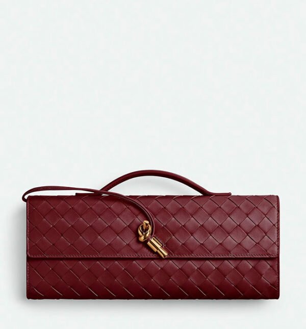 Andiamo Clutch - Burgundy