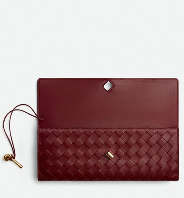 Andiamo Clutch - Burgundy - Imagem 2