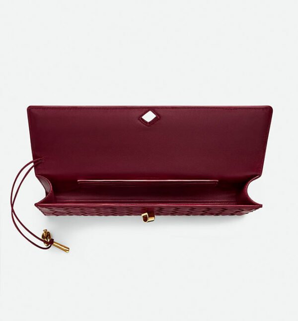 Andiamo Clutch - Burgundy - Imagem 4