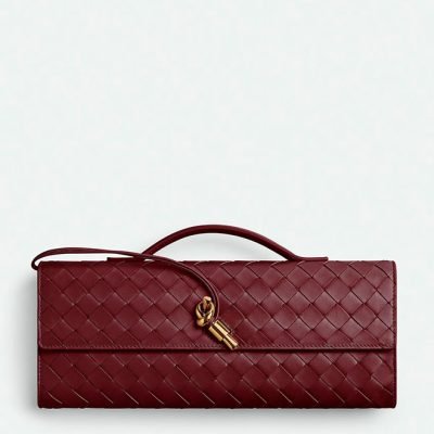 Andiamo Clutch - Burgundy